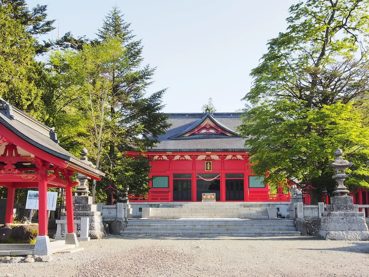 赤城神社　赤城湖畔（前橋市）