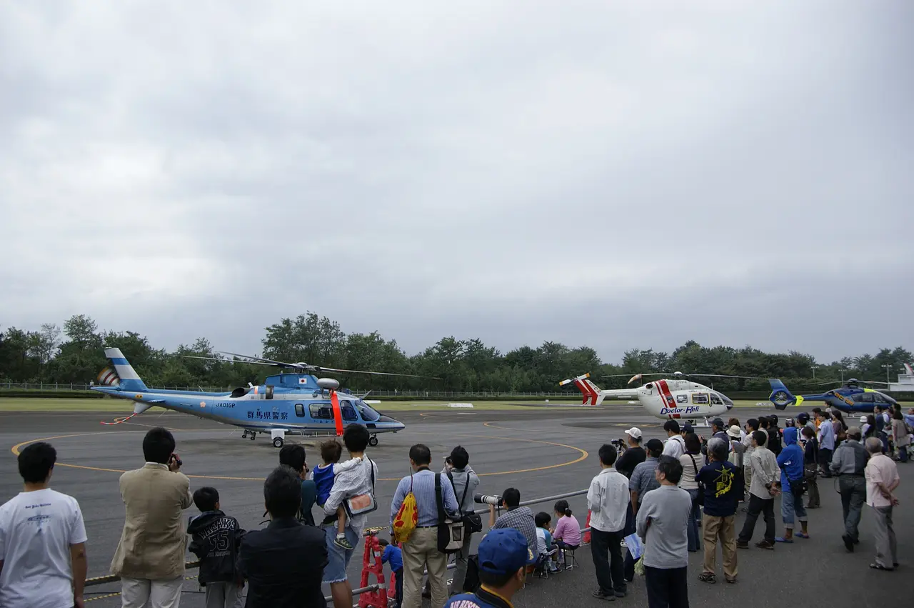 群馬ヘリポート空の市フェスタ（1）（前橋市）