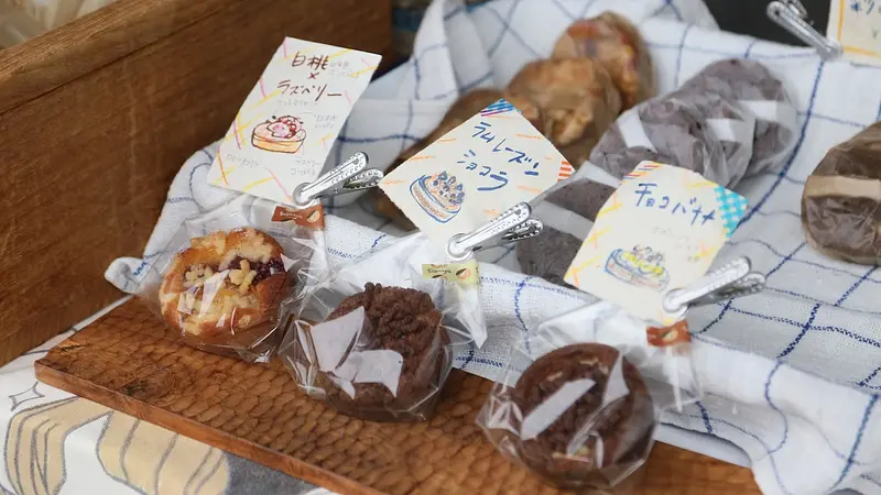 コーヒーとお菓子でひと休み