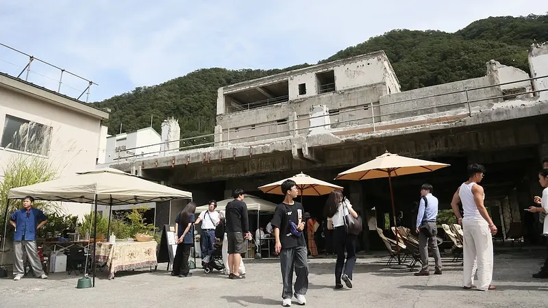 旧一葉亭「廃墟ツアー」
