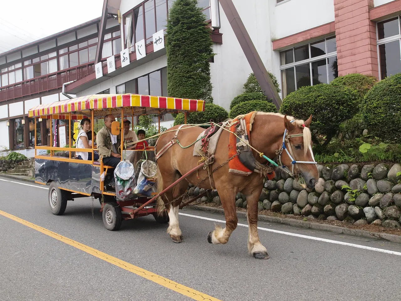 榛名湖畔トテ馬車（高崎市,東吾妻町）