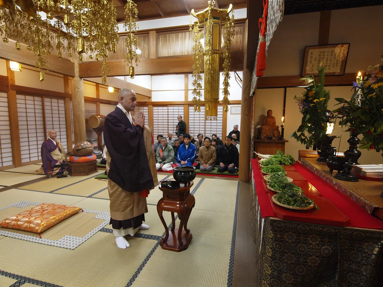 崇禅寺七草粥（2）（桐生市）