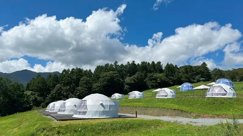 OZE-HOSHISORA　GLA MPING ＆ CAMP RESORT（グランピング）